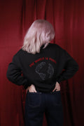 'TheWorldisYours' Patchwork design sweatshirt
