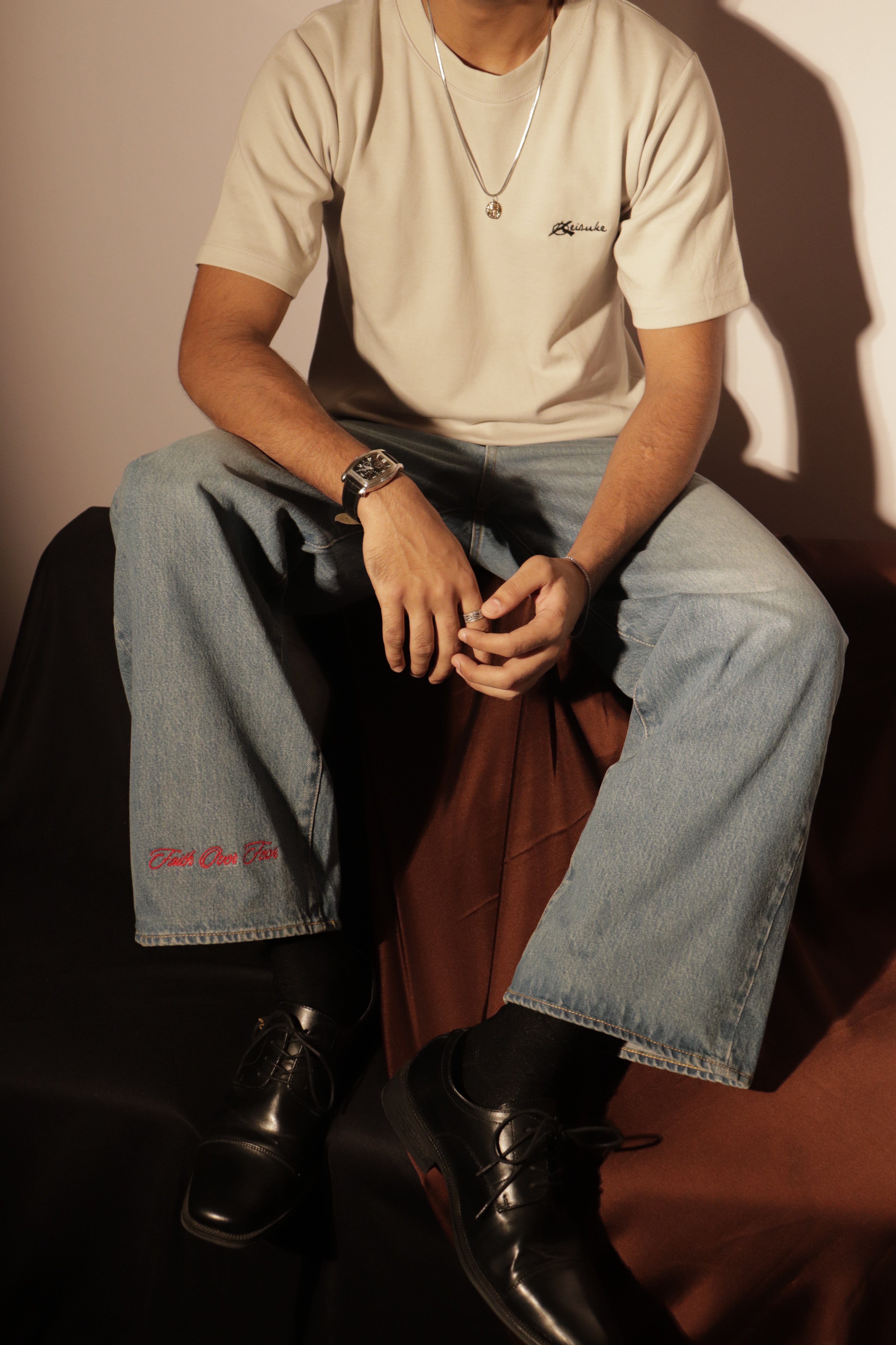 White Keisuke Tshirt